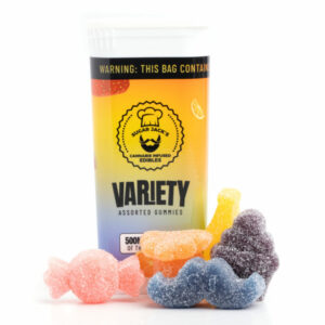 500mg THC Assorted Gummies