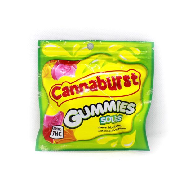 Cannaburst Sour Gummies 500mg